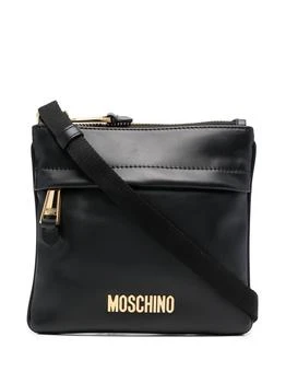 Moschino | LOGO-PLAQUE DETAIL MESSENGER BAG,商家Boutiques Premium,价格¥3980