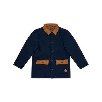 Brooks Brothers | Big Boys Regular Fit Quilted Field Jacket,商家Macy's,价格¥305