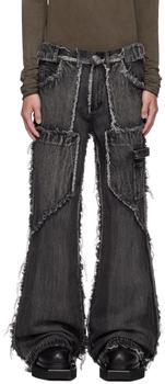 パンツ NO FAITH STUDIOS FLARED DENIM FLARED DENIM 001 BLACK – NO/FAITH STUDIOS