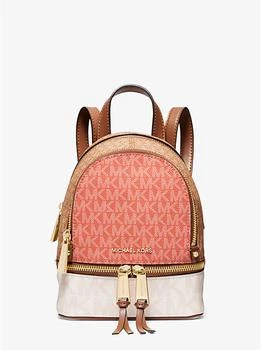 Michael Kors | Rhea Mini Color-Block Logo Backpack 