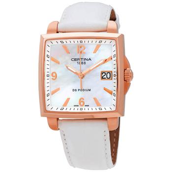 Certina | Certina DS Podium Square Ladies Quartz Watch C001.310.36.117.00商品图片,3折, 满$275减$25, 满减