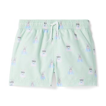 商品Janie and Jack | Printed Swim Shorts (Toddler/Little Kids/Big Kids),商家Zappos,价格¥301图片