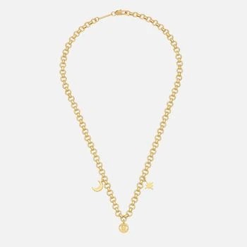 ESTELLA BARTLETT | Estella Bartlett Women's Chunky Chain Motif Necklace - Gold Plate/Gold Plated 3折, 独家减免邮费