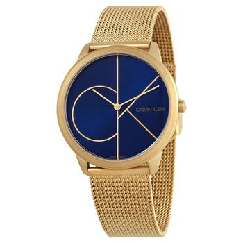 ck手表男是什么牌子, Calvin Klein | Quartz Blue Dial Mens Watch K3M5155N商品图片 2.8折