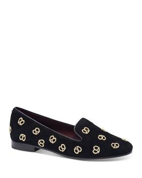 Kate Spade | Women's Lounge Mini Pretzel Flat Loafers商品图片,额外7.5折, 独家减免邮费, 额外七五折