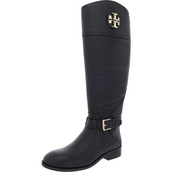 tory burch鞋高帮鞋, Tory Burch | Tory Burch Womens Claire Leather Riding Knee-High Boots商品图片 3.8折