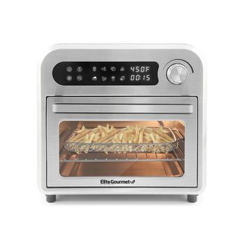 商品Elite Gourmet | 10.5Qt Air Fryer Convection Oven with Programmable Timer & Temperature and 8 Menu Functions,商家Macy's,价格¥1076图片