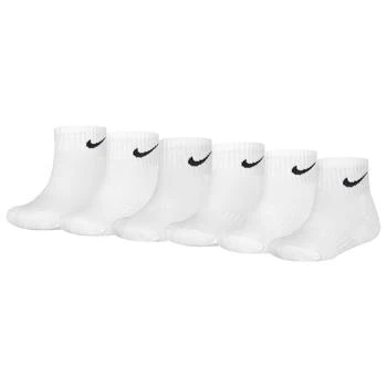 NIKE | Nike Quarter Socks Six Pack - Boys' Grade School,商家Champs Sports,价格¥123
