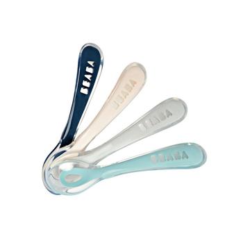 商品Beaba | Self Feeding Silicone Spoons, Set of 4,商家Macy's,价格¥165图片