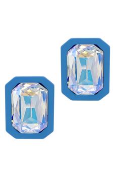商品Blue Halo Crystal Stud Earrings,商家Nordstrom Rack,价格¥146图片