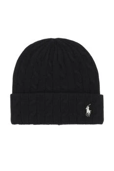 Ralph Lauren | Polo ralph lauren cable-knit cashmere and wool beanie hat 5.7折