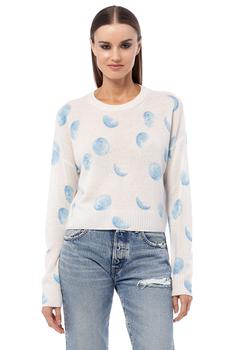 360 Cashmere是什么牌子, 360 Cashmere | 360 Cashmere Lumi Sweater - Alabaster / Catalina商品图片 5.9折