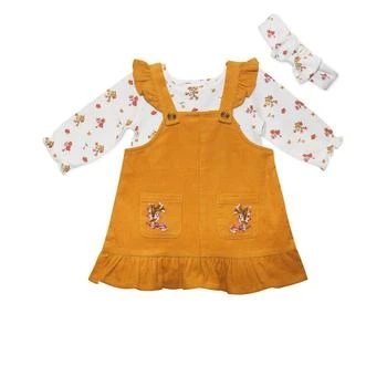 Blueberi Boulevard | Baby Girls Jumper, Shirt and Headband, 3 Piece Set,商家Macy's,价格¥120