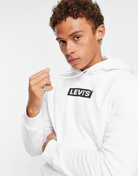 李维斯卫衣, Levi's | Levi's hoodie with small sport logo in white商品图片 