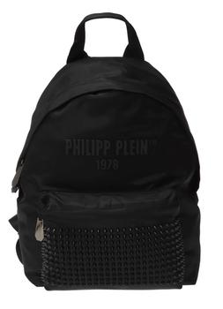 product Philipp Plein Mens PP1978 Black Nylon Studs Backpack image