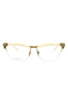 Gucci | 58mm Novelty Square Optical Glasses 3.9折