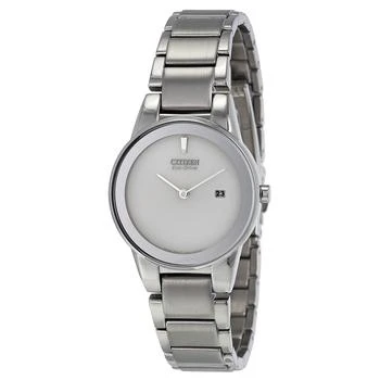Citizen | Open Box - Citizen Axiom Eco-Drive Silver Dial Stainless Steel Ladies Watch GA1050-51A 3.3折, 满$200减$10, 独家减免邮费, 满减
