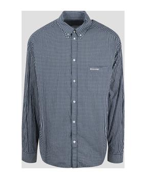 巴黎世家衬衫价格, Balenciaga | Bb Micro Check Shirt商品图片 