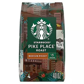 Pike Place 中度烘焙咖啡粉(40 oz.)
