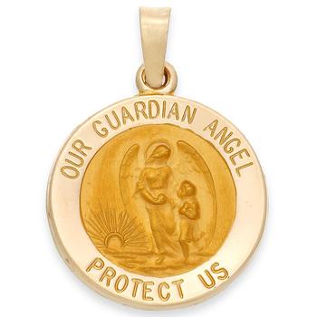 商品Guardian Angel Pendant in 14k Gold图片
