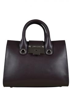 推荐Luxury Handbag   Jimmy Choo Mini Riley Model Handbag In Brown Leather商品