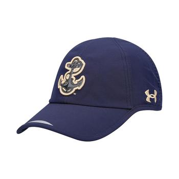 Under Armour | Men's Navy Navy Midshipmen Sideline Launch Performance Adjustable Hat商品图片,