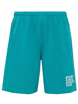 Sporty & Rich | Sporty & Rich	Logo Print Gym Shorts商品图片,4.7折起