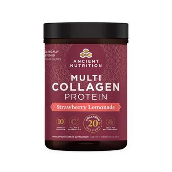 Ancient Nutrition | Multi Collagen Protein Spring '24 Catalog | Powder Strawberry Lemonade (45 Servings),商家Ancient Nutrition,价格¥400
