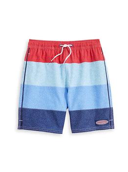 Vineyard Vines价格, Vineyard Vines | Little Boy's & Boy's Paneled Chappy Swim Trunks商品图片 