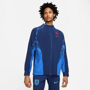 推荐Men's Nike Dri-FIT England Soccer AWF Full-Zip Soccer Jacket商品