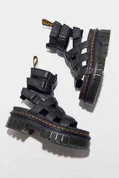 商品Dr. Martens Ricki Leather Platform Gladiator Sandal图片