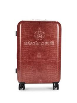 推荐Matte 24-Inch Croc-Embossed Spinner Suitcase商品