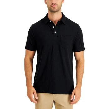 Club Room | Men's Regular-Fit Textured Polo Shirt, Created for Macy's,商家Macy's,价格¥153