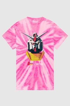 高达是什么牌子, Dim Mak | Dim Mak x Gundam Mobile Suit - Gundam Tee - Hot Pink Spiral TD商品图片 