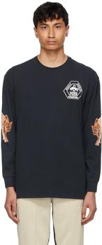 product Black Puma x Rhuigi Edition Faded Jersey Long Sleeve T-Shirt image
