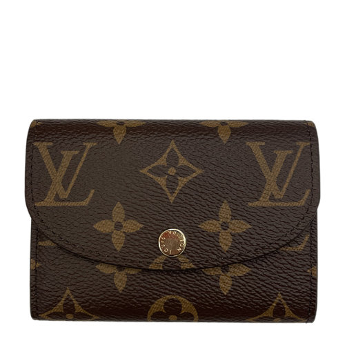 lv, Louis Vuitton | 【预售十天】Louis Vuitton/路易威登 经典ROSALIE系列 女士老花帆布粉色牛皮内衬小号卡包零钱包M62361商品图片 包邮包税