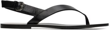 The Row | Black Hiking Flip Flops商品图片,独家减免邮费