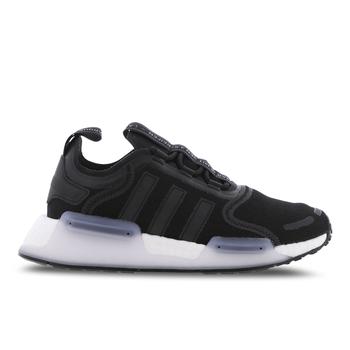阿迪达斯男鞋帆布鞋, Adidas | adidas NMD R1 V3 Reflective - Grade School Shoes商品图片 7.7折