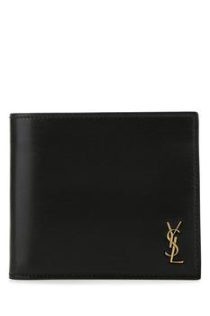 商品Saint Laurent Black Leather Wallet图片