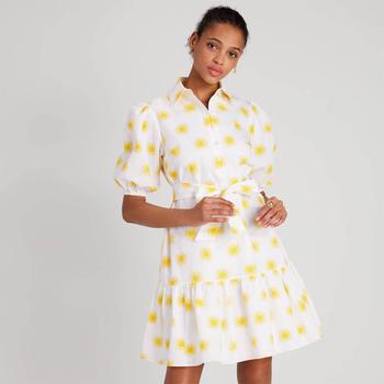 时尚new york女装, Kate Spade | Kate Spade New York Women's Suns Lake Dress - Cream商品图片 额外7折, 额外七折
