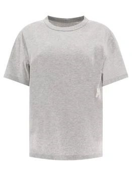 Alexander Wang | Puff Logo T-Shirt T-Shirts Grey 4.6折×额外9折x额外9.5折, 额外九折, 额外九五折