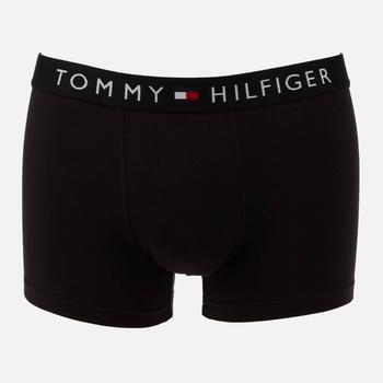 推荐Tommy Hilfiger Men's Tommy Original Cotton Trunks - Black商品