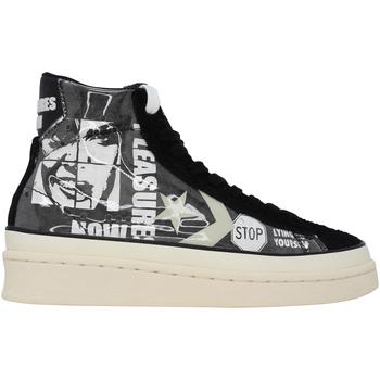 匡威登山, Converse | Converse Pro Leather Mid Black/White/Egret  165602C Men's商品图片 2.9折