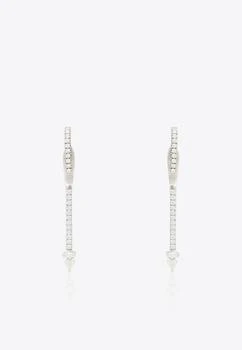 Vivid Jewelers | Special Order- Diamond Line Earrings,商家Thahab,价格¥31955