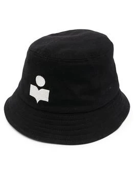 推荐Isabel Marant Embroidered Logo Bucket Hat商品