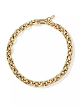 David Yurman | Deco Chain Link Bracelet in 18K Yellow Gold, 6.5MM,商家Saks Fifth Avenue,价格¥35256