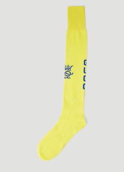 Gucci | Logo Sports Socks in Yellow商品图片,