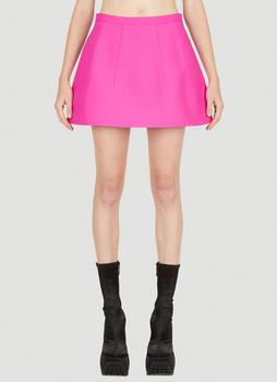 推荐Crepe Couture Mini Skirt in Pink商品