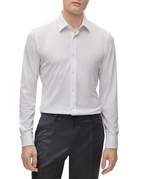 Hugo Boss | Hank Kent Slim Fit Long Sleeve Shirt商品图片,独家减免邮费