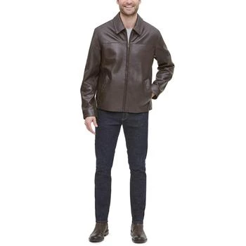 Cole Haan | Men's Leather Jacket, Created for Macy's,商家Macy's,价格¥1781